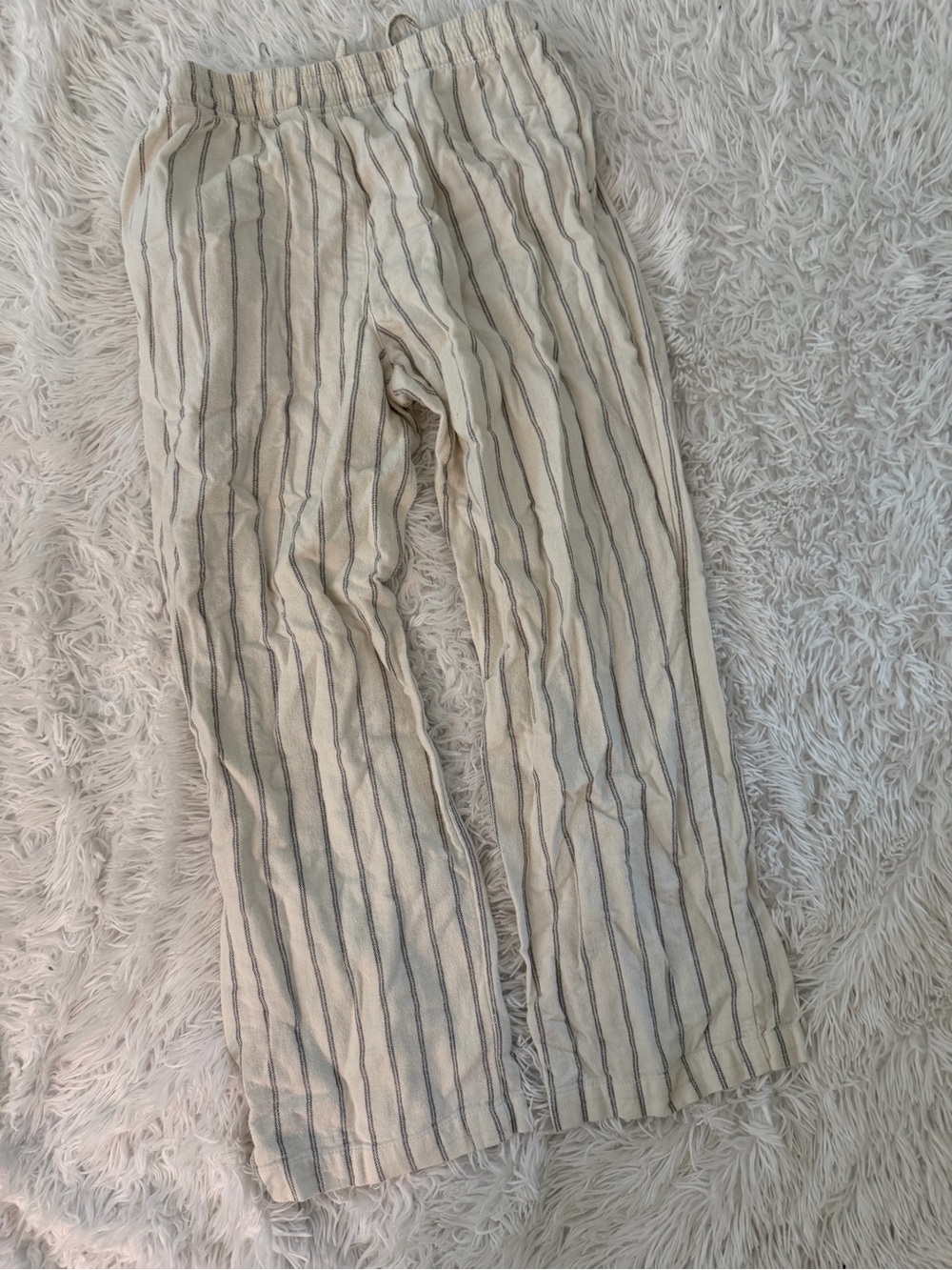 GAP Size M 100% Cotton Striped Pajama Lounge Pants - Picture 6 of 6